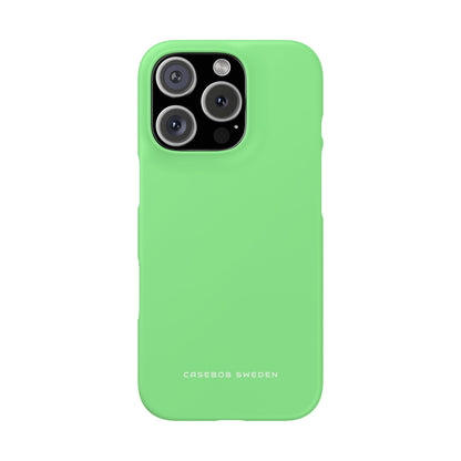 Light Green iPhone 16 - Slim Phone Case