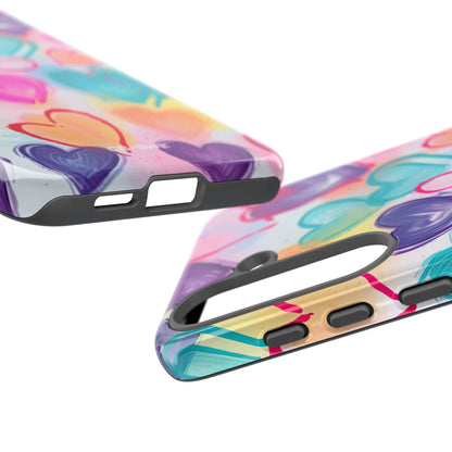 Hearts Dance Playfully - Samsung Case