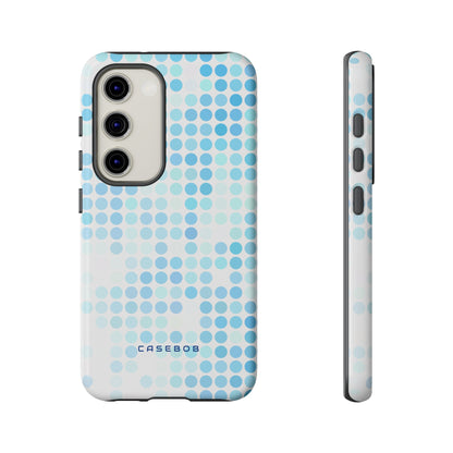 Blue Pixels - Protective Phone Case