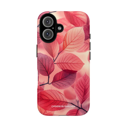 Pink Purple Nature Pattern - Tough iPhone 16 Phone Case