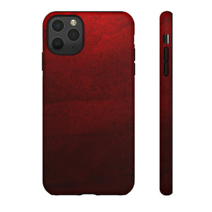 Grunge Red - Protective Phone Case