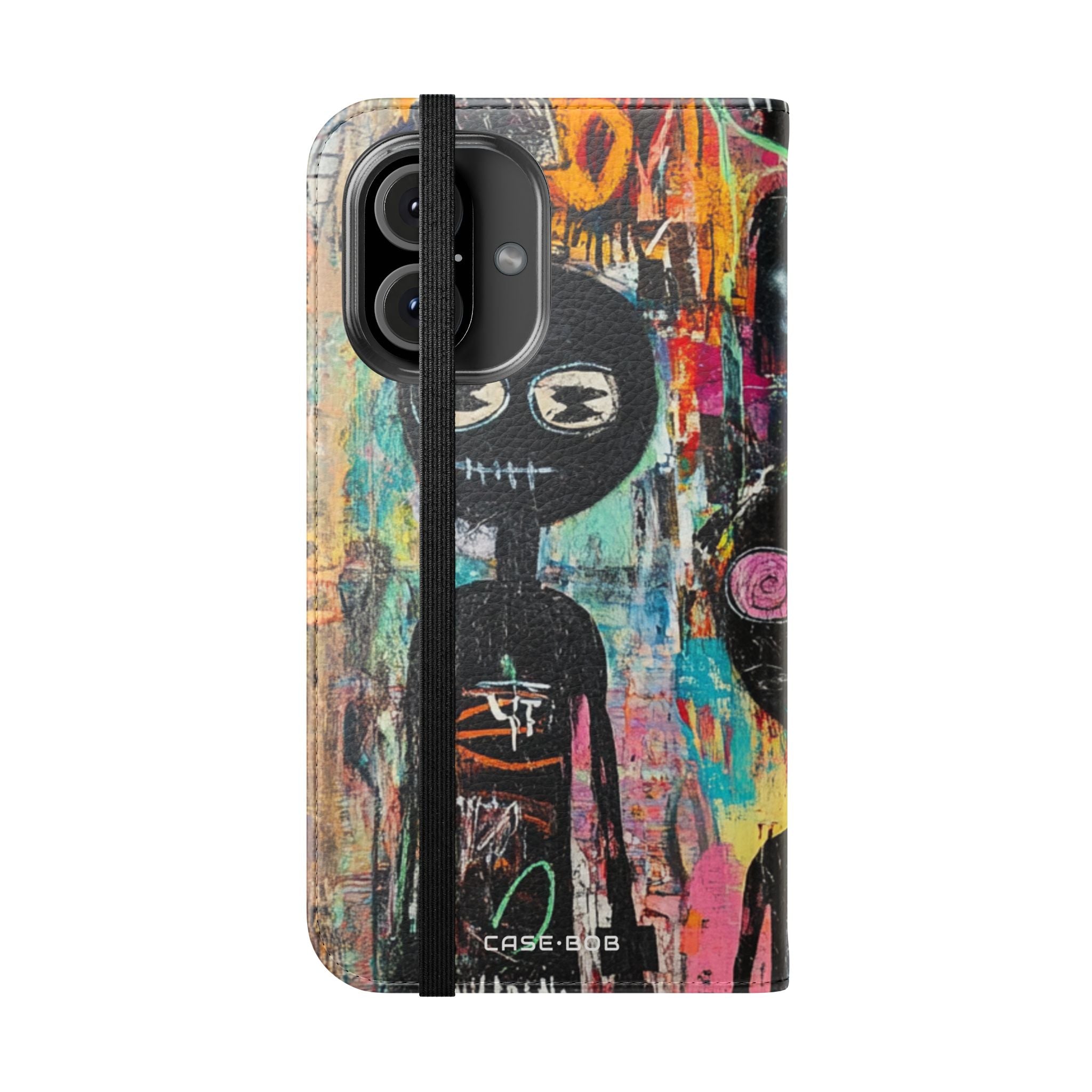 Wide-Eyed Faces - iPhone 16  Case - Wallet