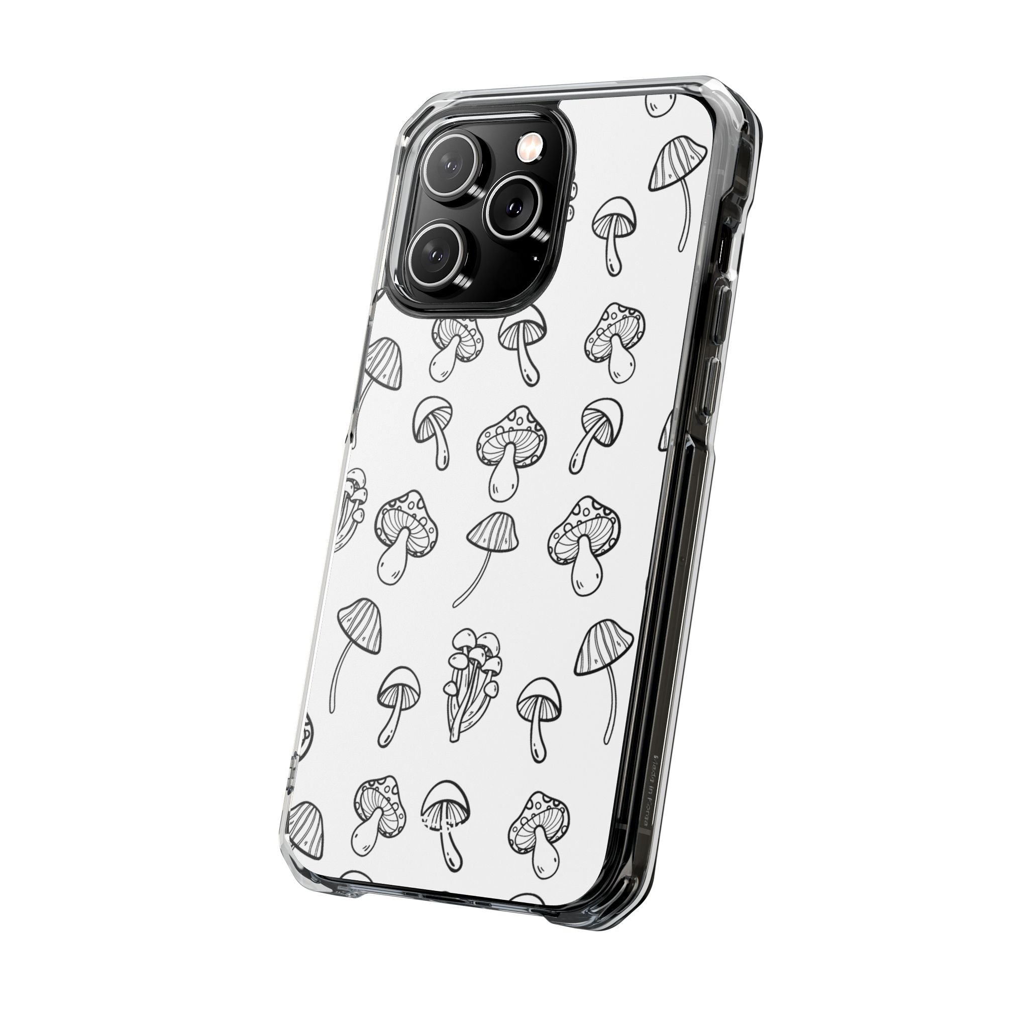 Mushroom Line Play iPhone Case - Impact
