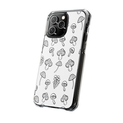 Mushroom Line Play iPhone Case - Impact
