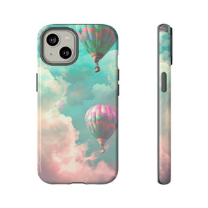 Pastel Balloon Escape - Protective Phone Case