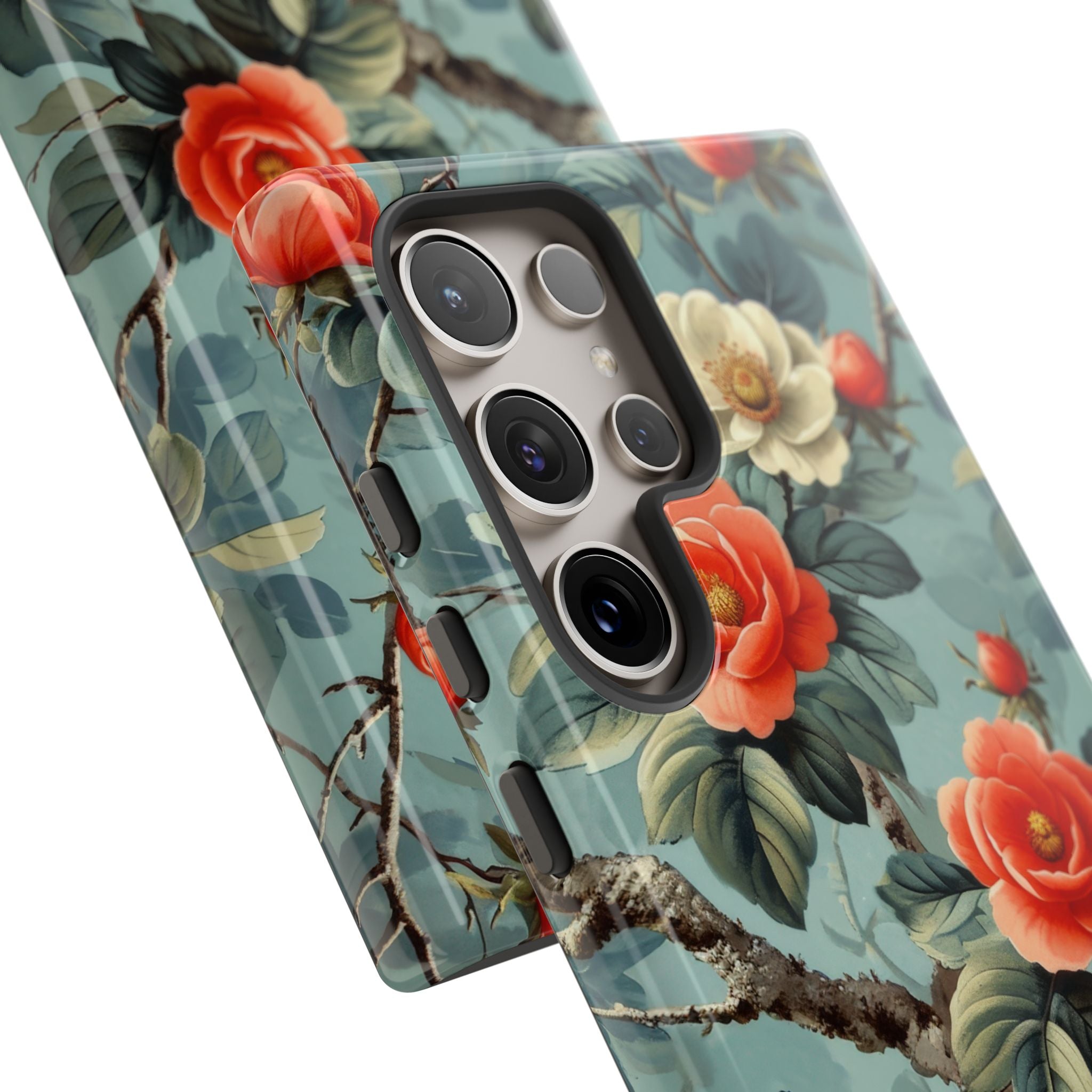 Coral Bloom Samsung S24 Ultra Case - Tough