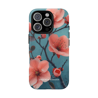 Floral Harmony Burst iPhone 16 - Tough Phone Case