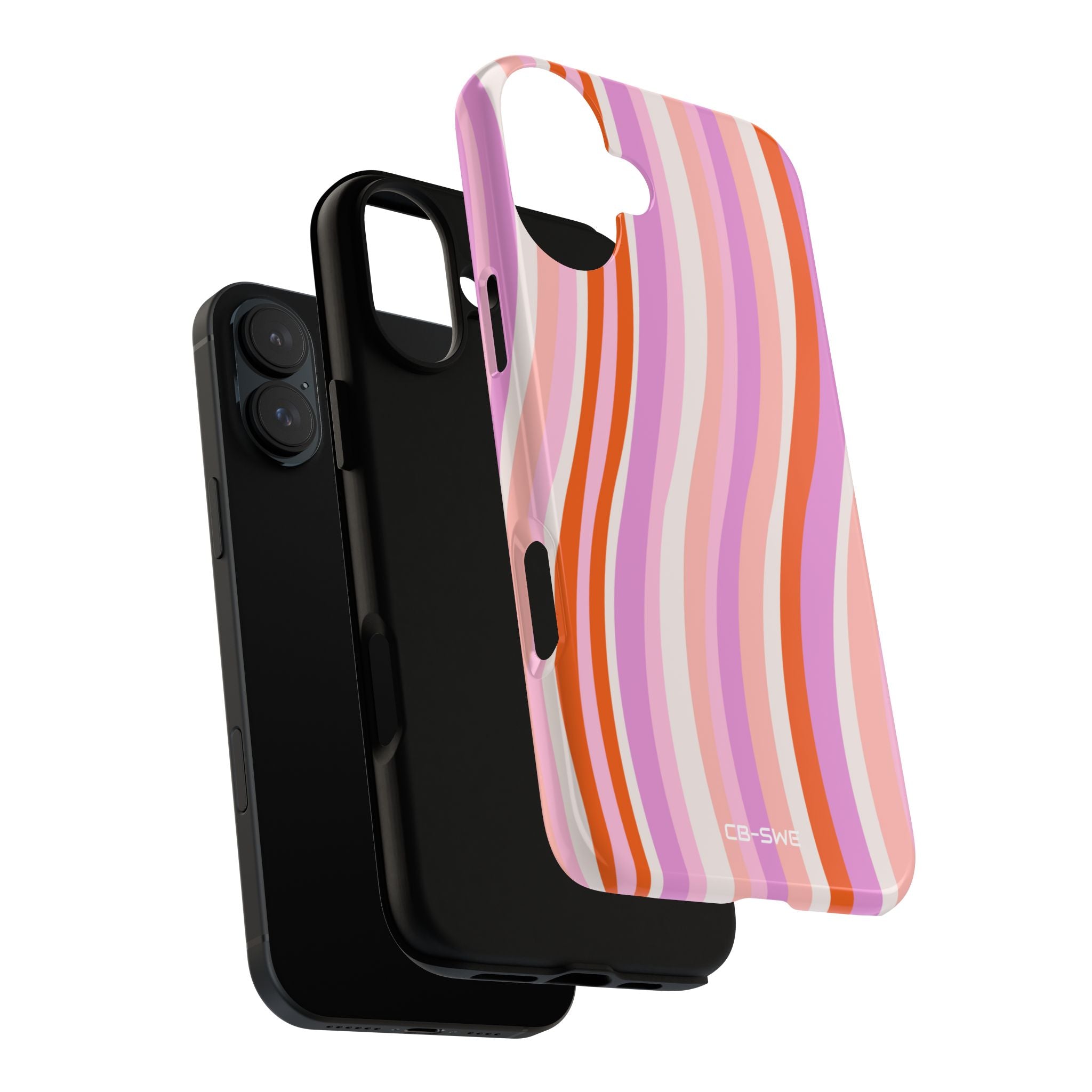 Vibrant Wave Symphony - iPhone Case