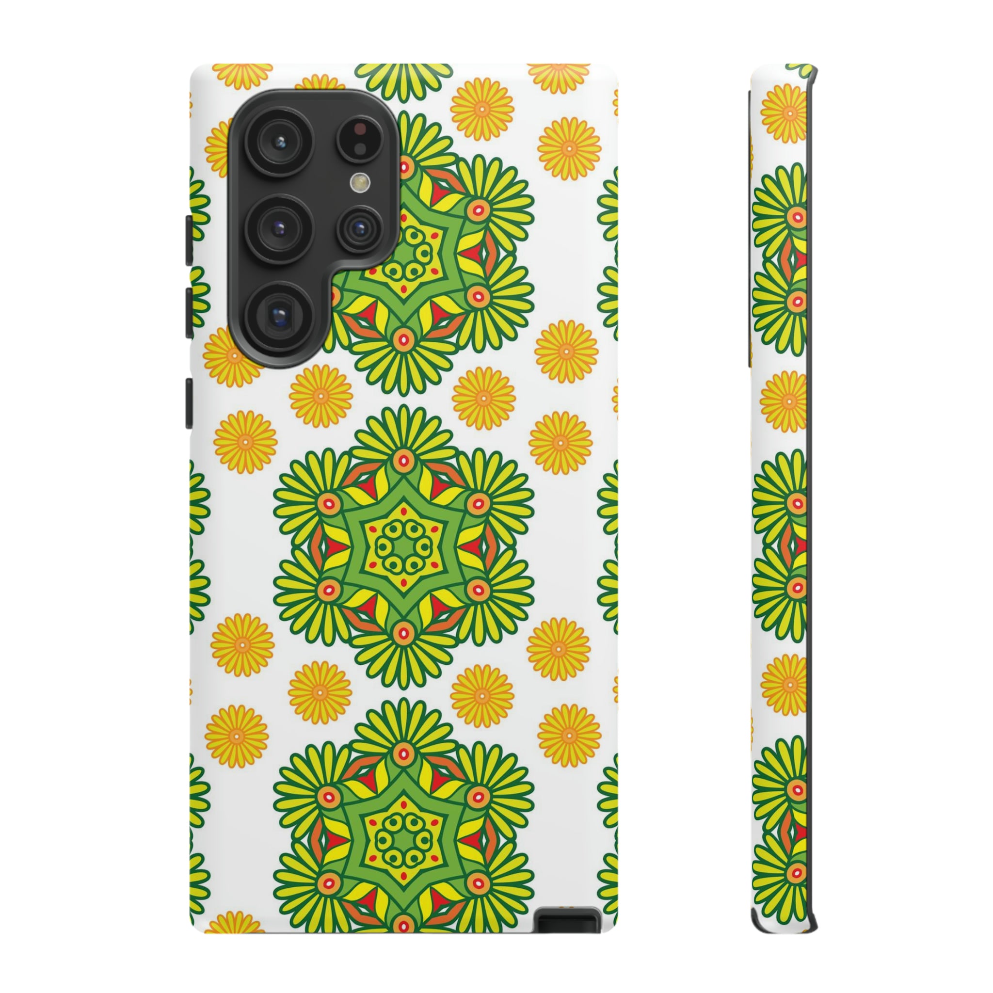 Lime Mandela - Protective Phone Case