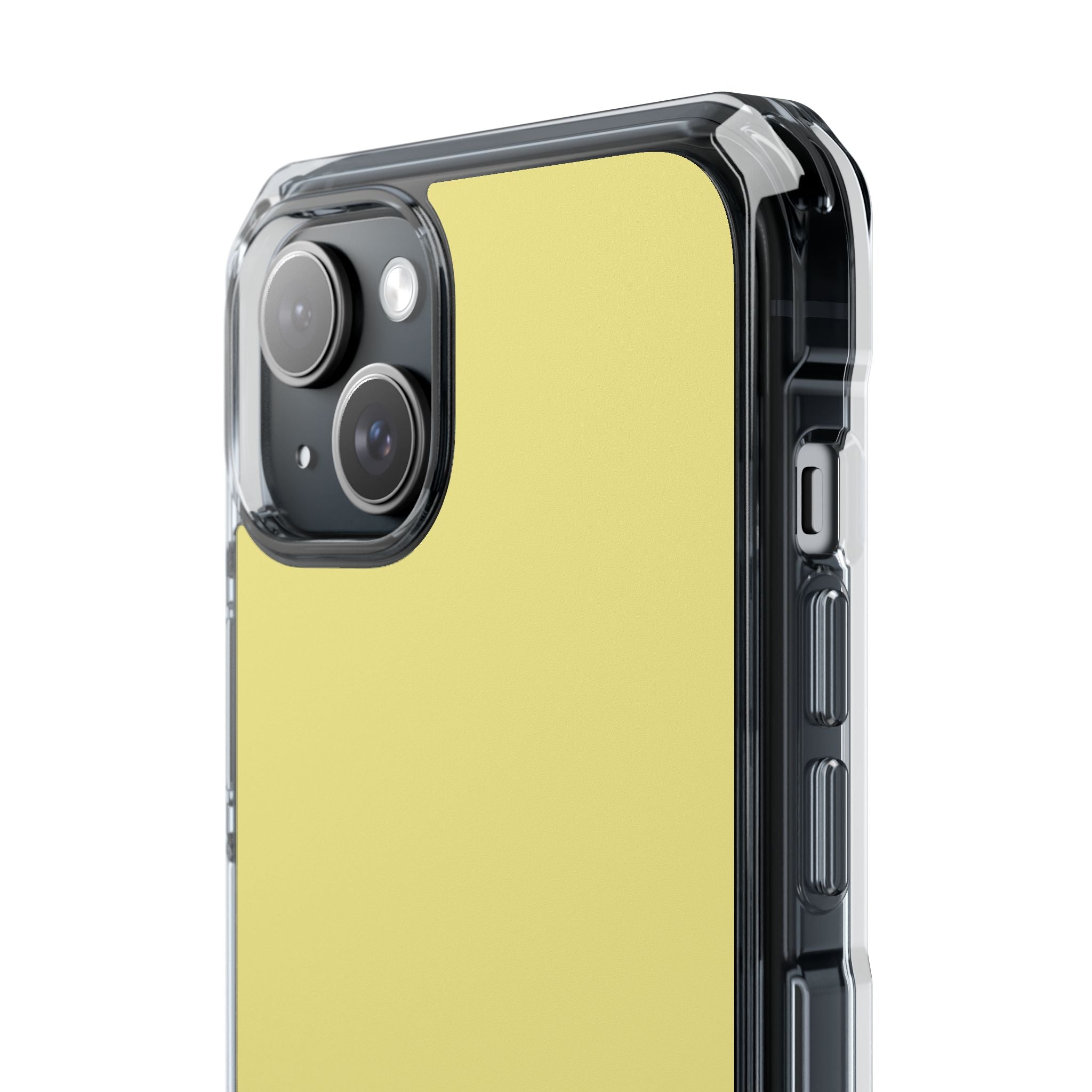 Khaki - Clear Impact Case for iPhone