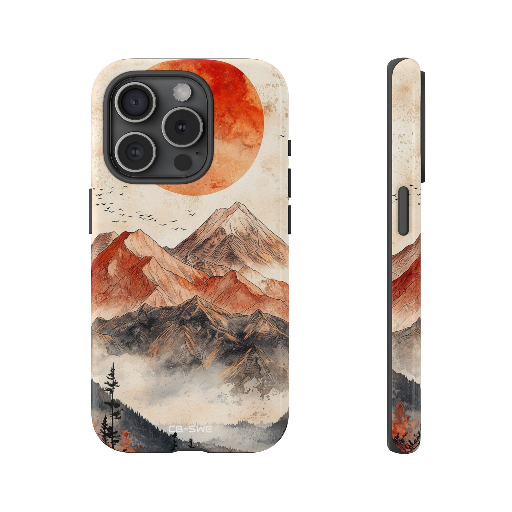 Mountains Greet Sun - iPhone Case