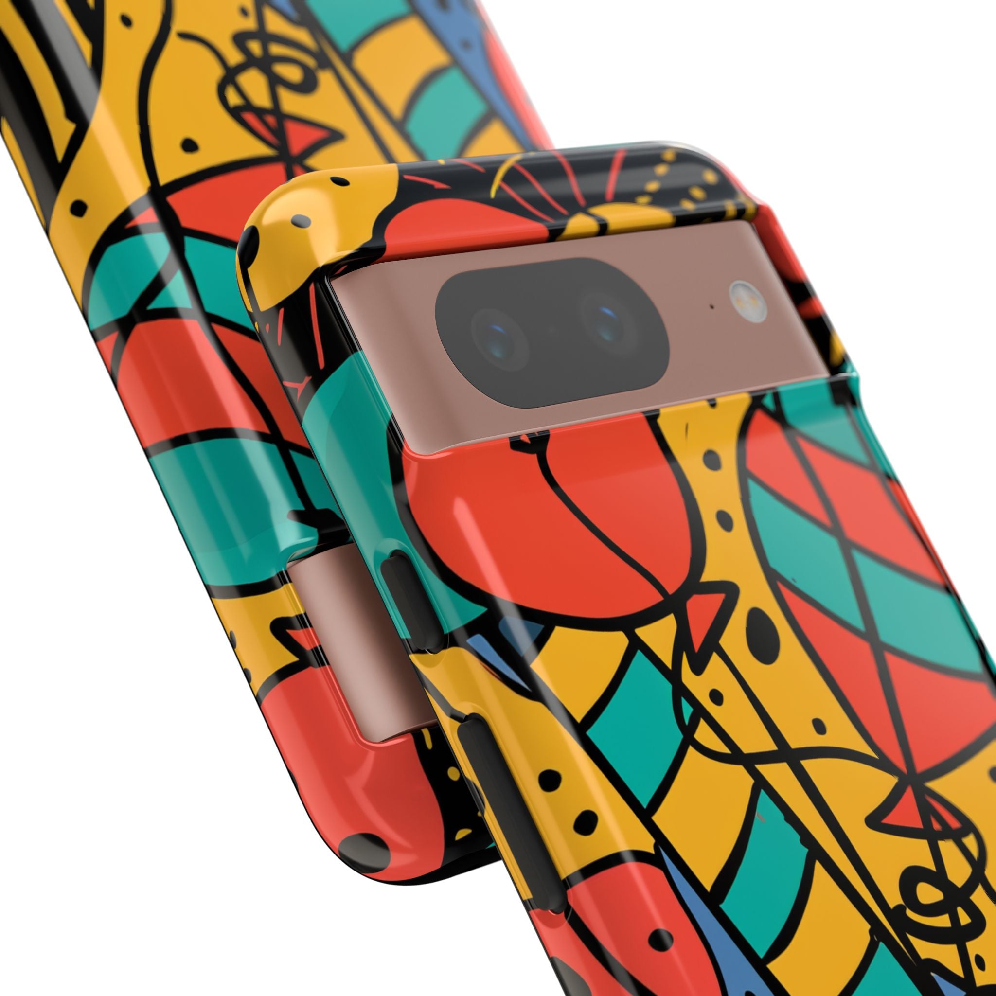 Playful Lines in Motion Google Pixel 8 - Tough Phone Case