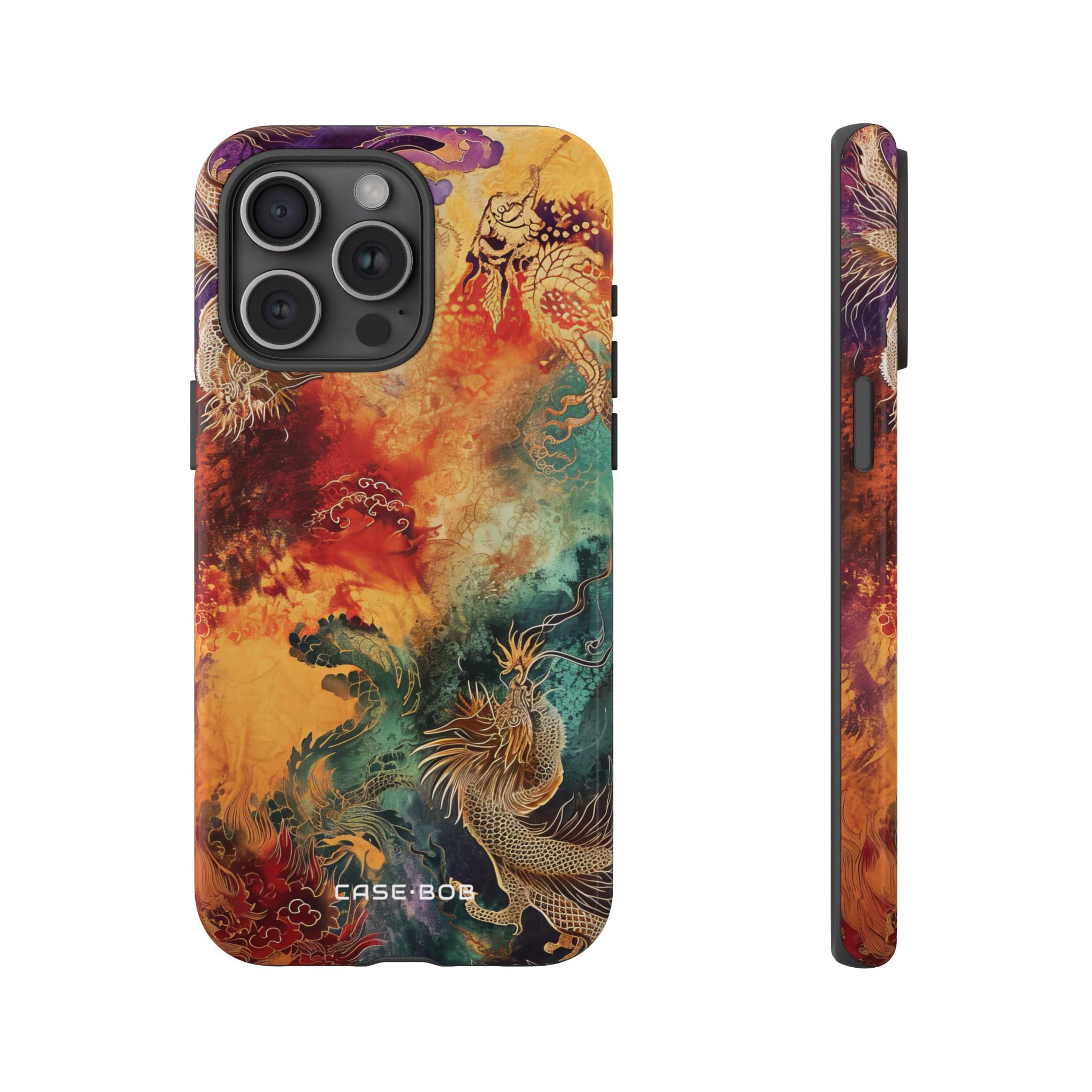 Dragon Ember iPhone 15 Pro Max Case - Tough