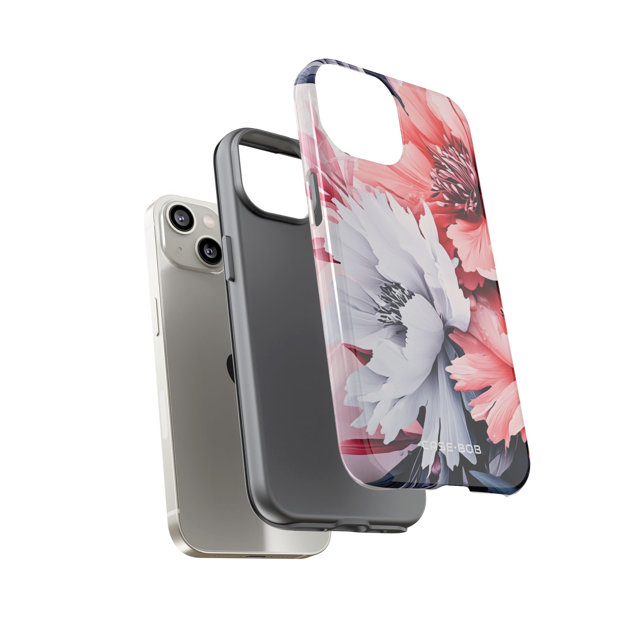 Coral Bloom iPhone 14 Case - Tough