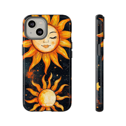 Celestial Suns Dance - iPhone Case