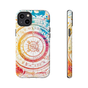 Astrological Wheel Wonders - Protective Phone Case