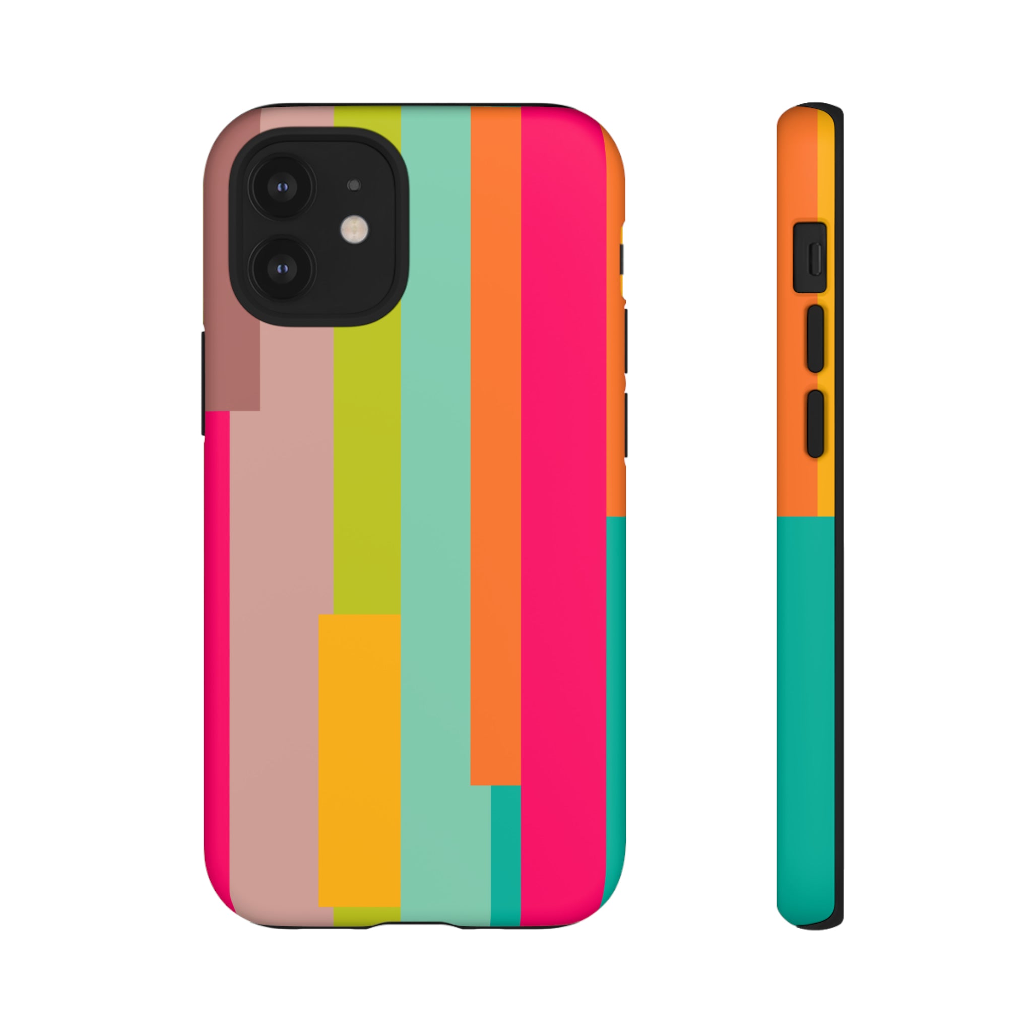 Geometrical Colorful - Protective Phone Case