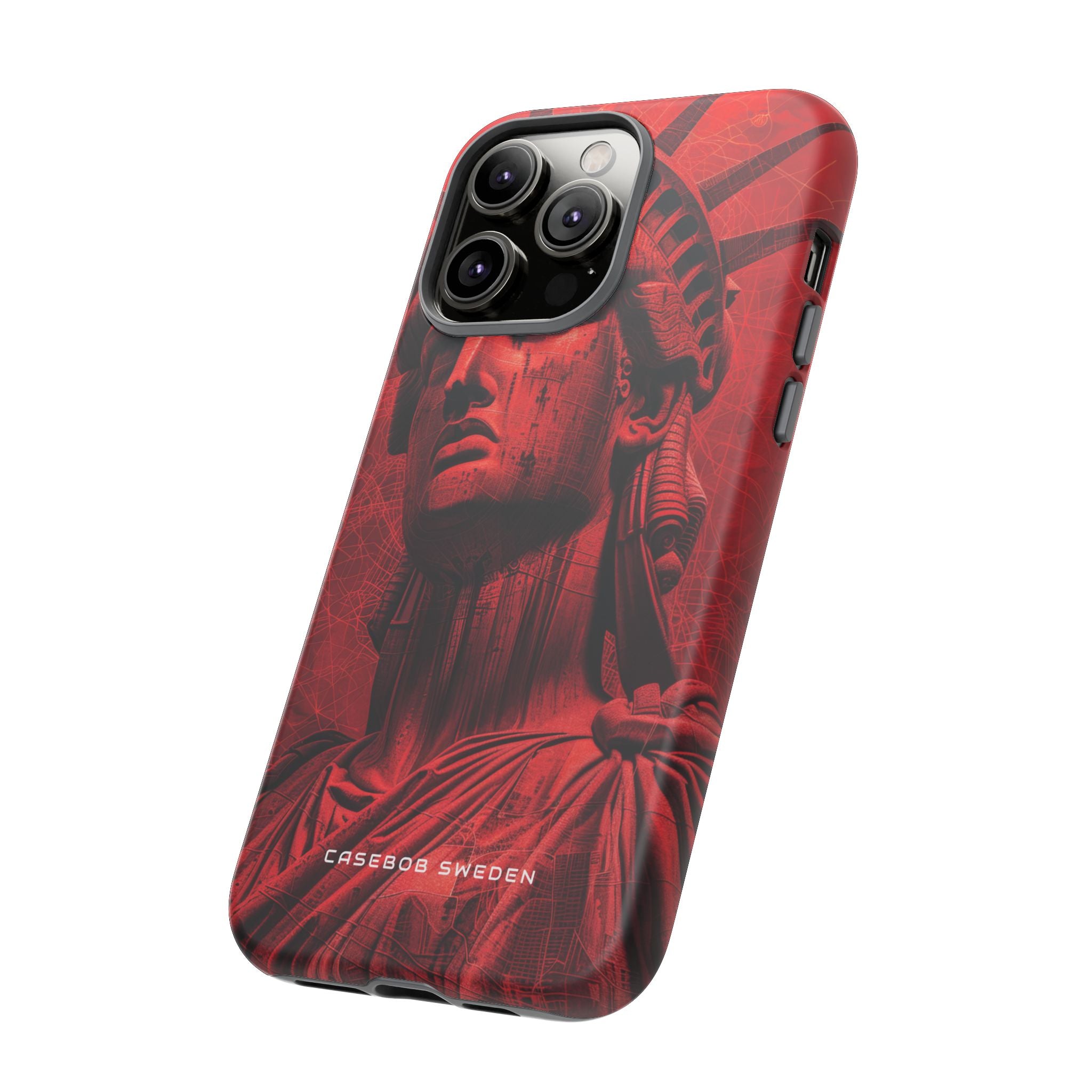 Zen Red Liberty Vision iPhone 14 - Tough Phone Case