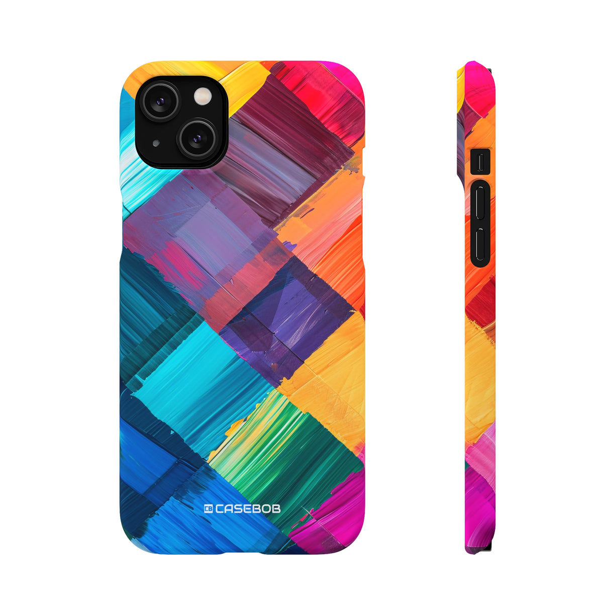 Pantone Spectrum-Muster | Handyhülle für iPhone (Slim Case)