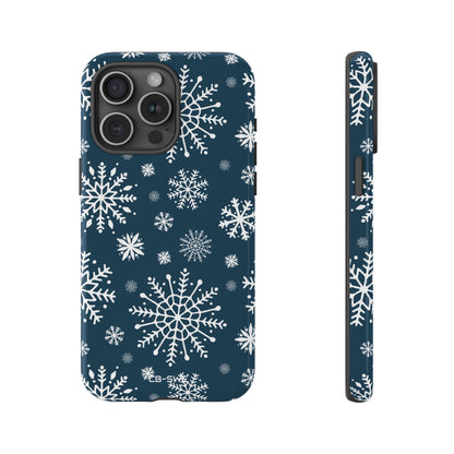 Snowflakes Dance Gracefully - iPhone Case