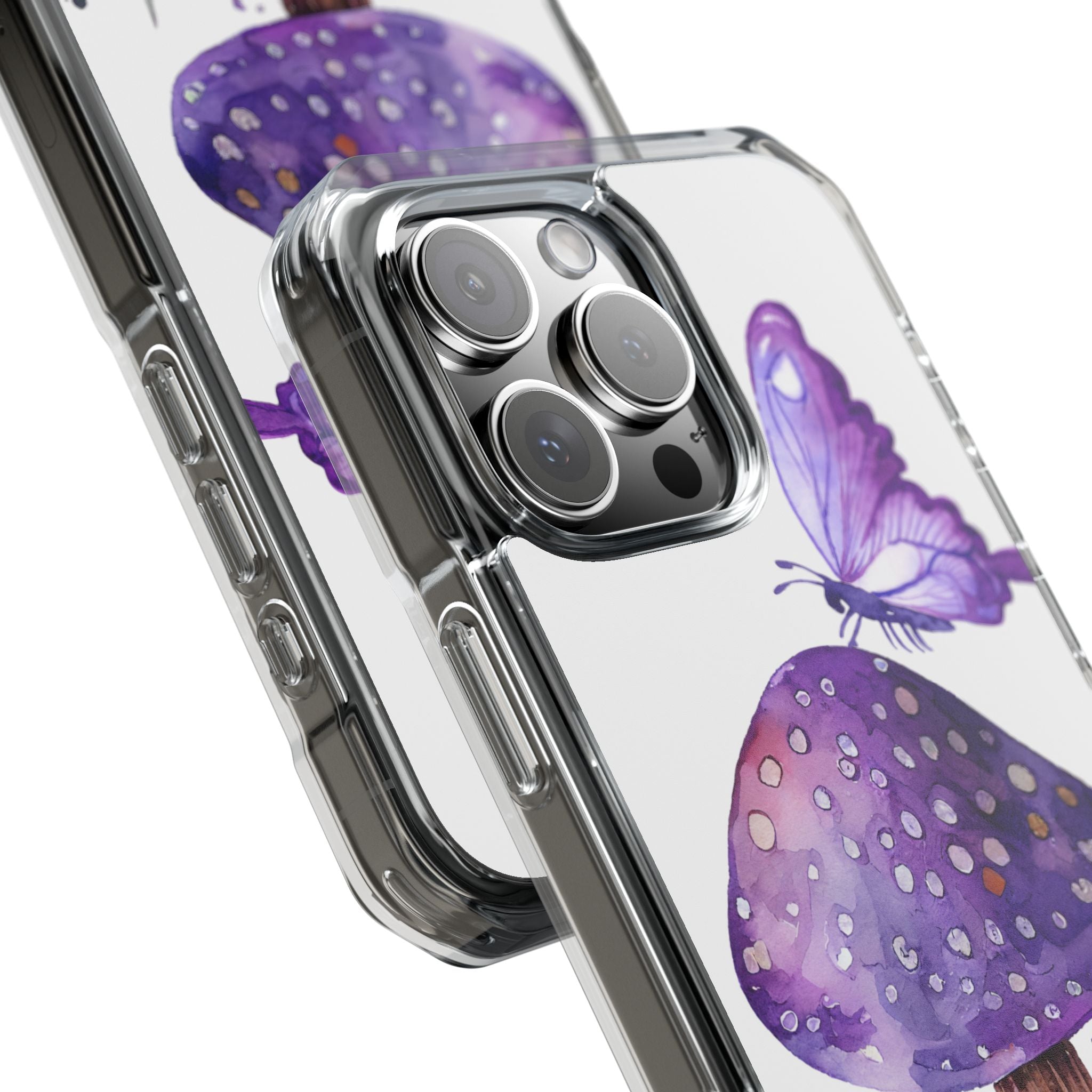 Whimsical Butterfly Perch iPhone Case - Impact