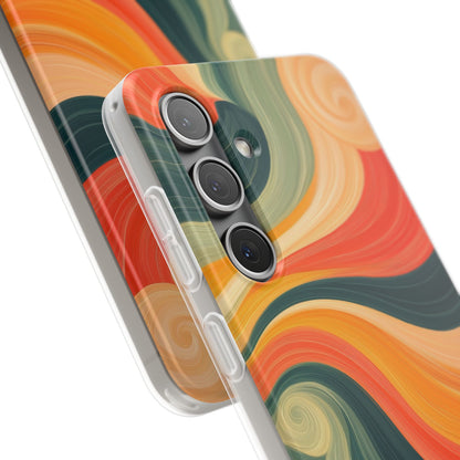 Swirling Ember Samsung S24 Case - Soft