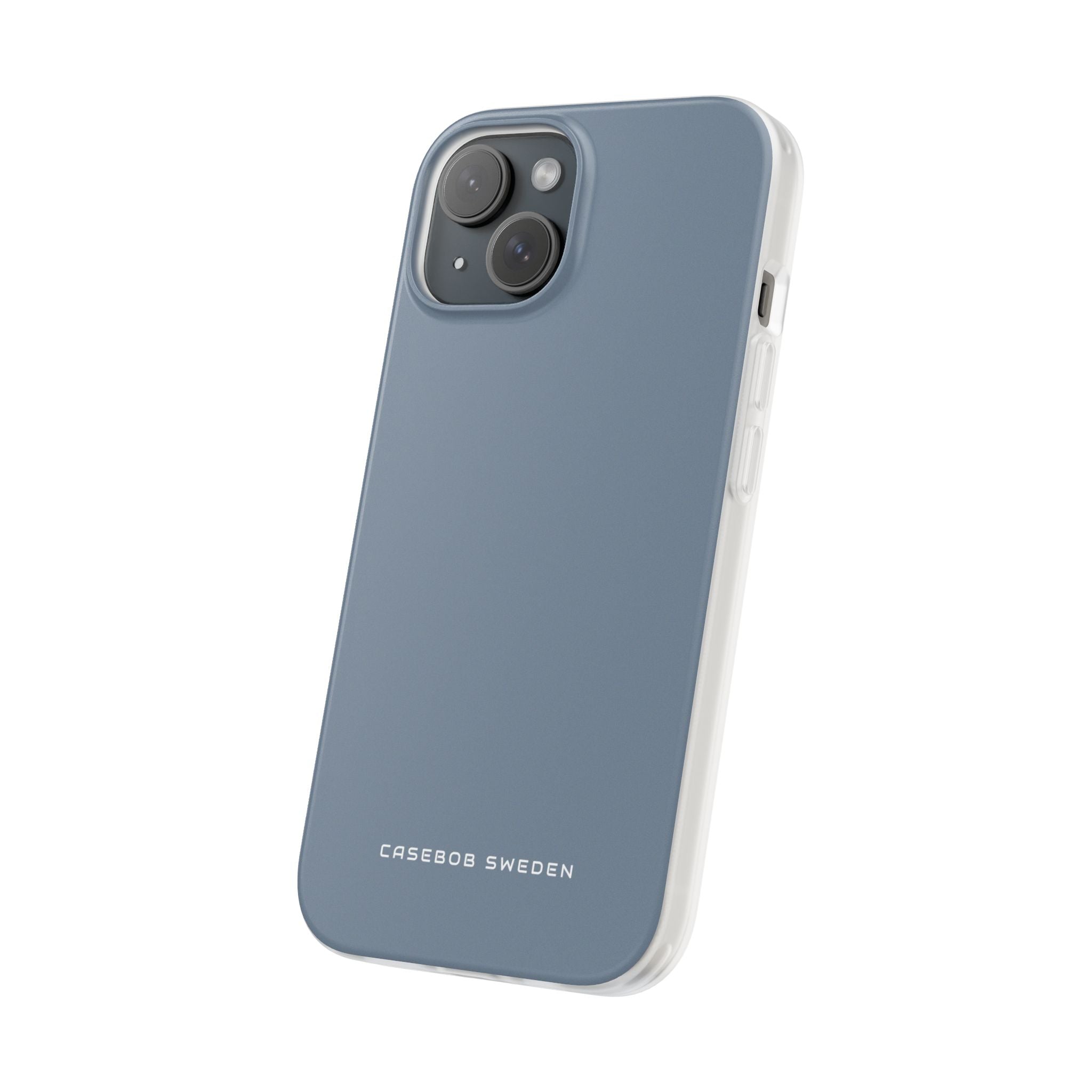 Light Slate Gray iPhone 15 - Flexi Phone Case