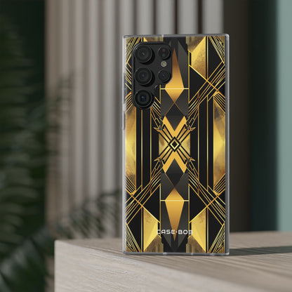 Golden Diamond Radiance Samsung S22 Ultra Case - Soft