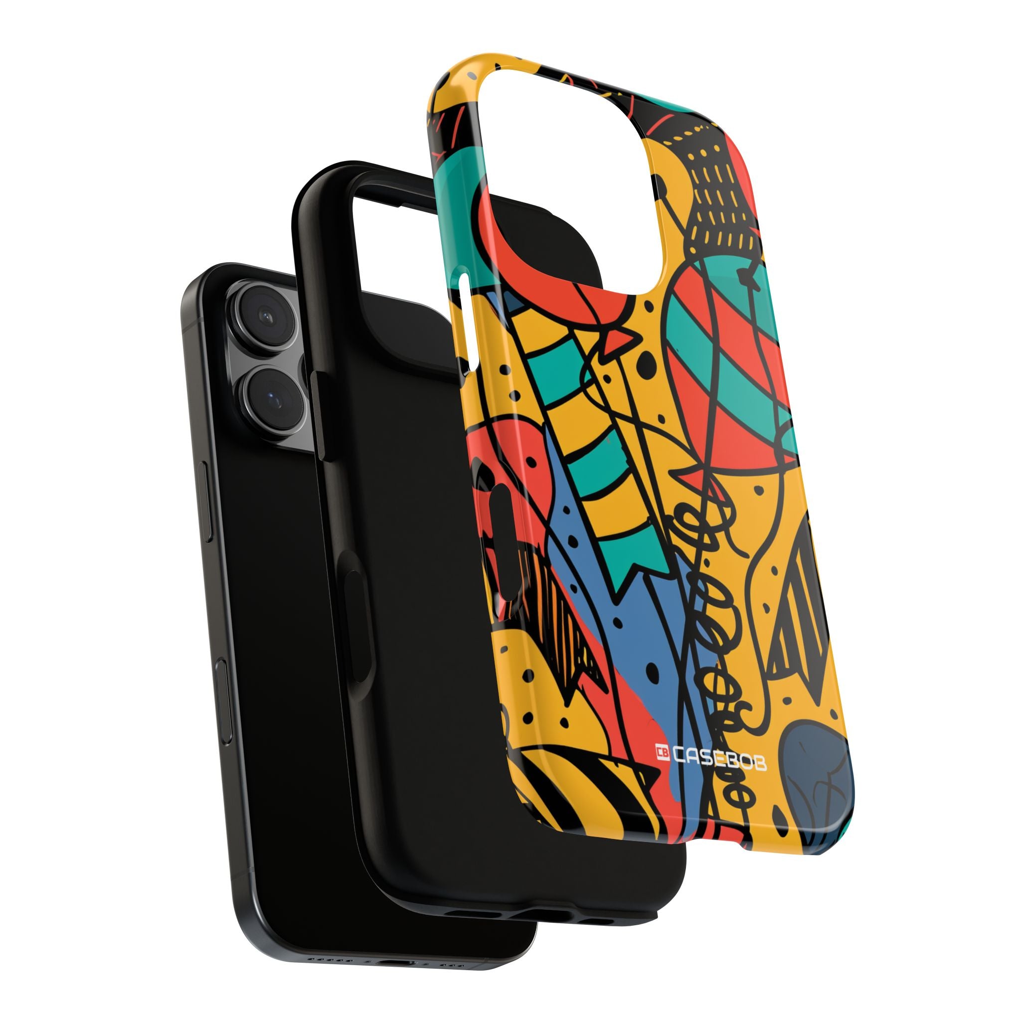 Joyful Whimsy in Vibrant Yellow - for iPhone 16