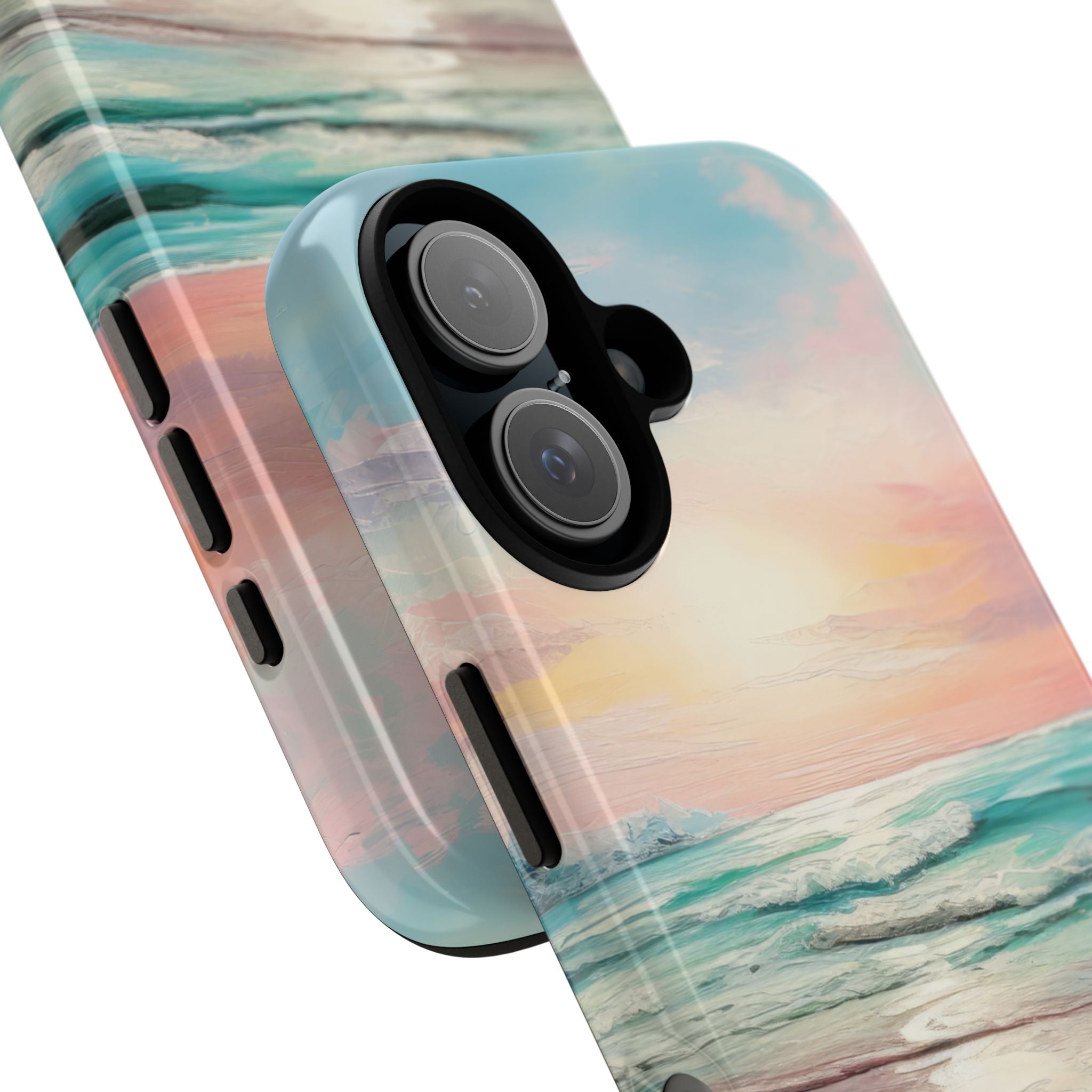 Waves Glistening Softly - iPhone Case