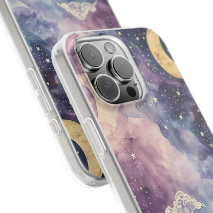 Dreamy Celestial Night - Flexi iPhone 16 Phone Case