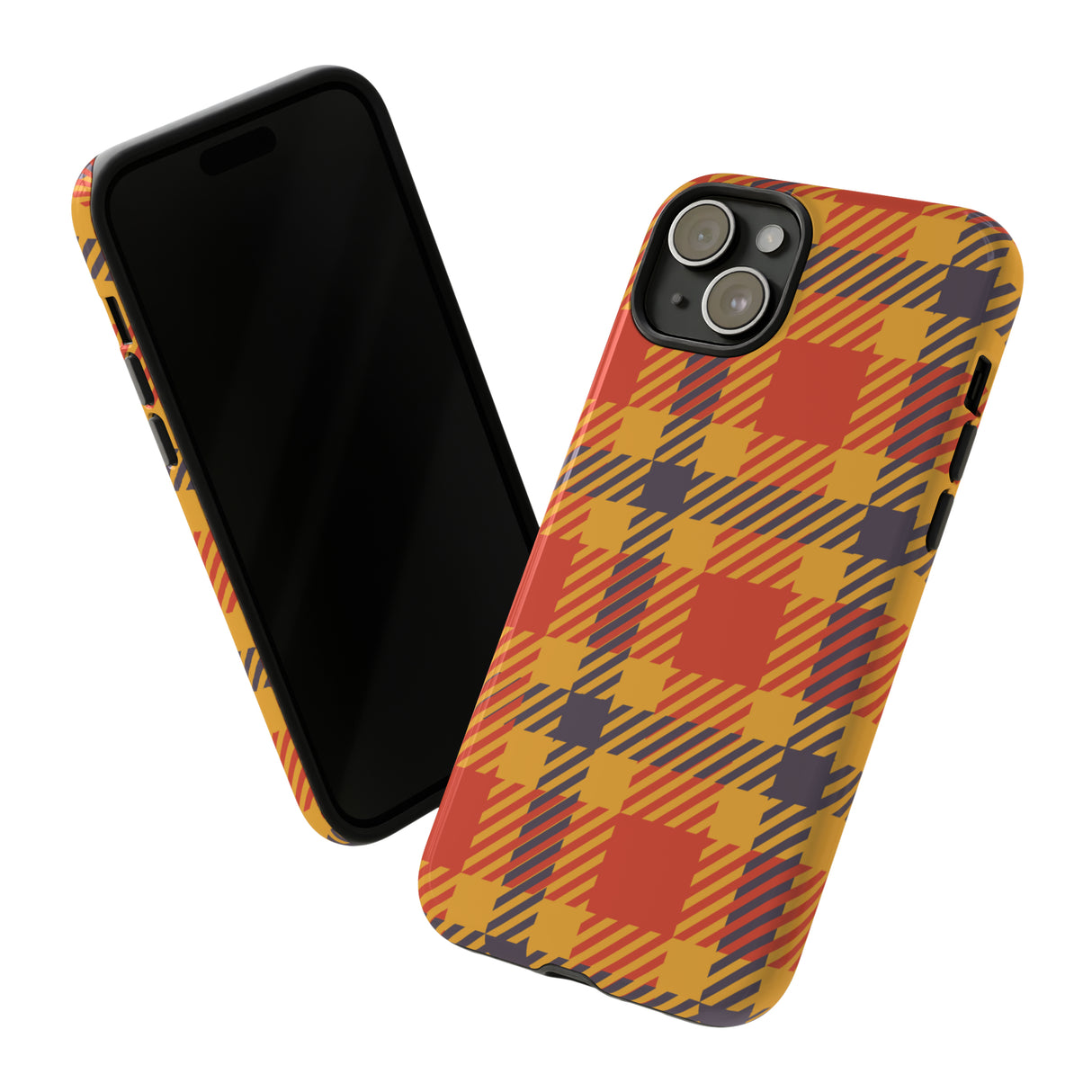 Orange Flannel - Protective Phone Case