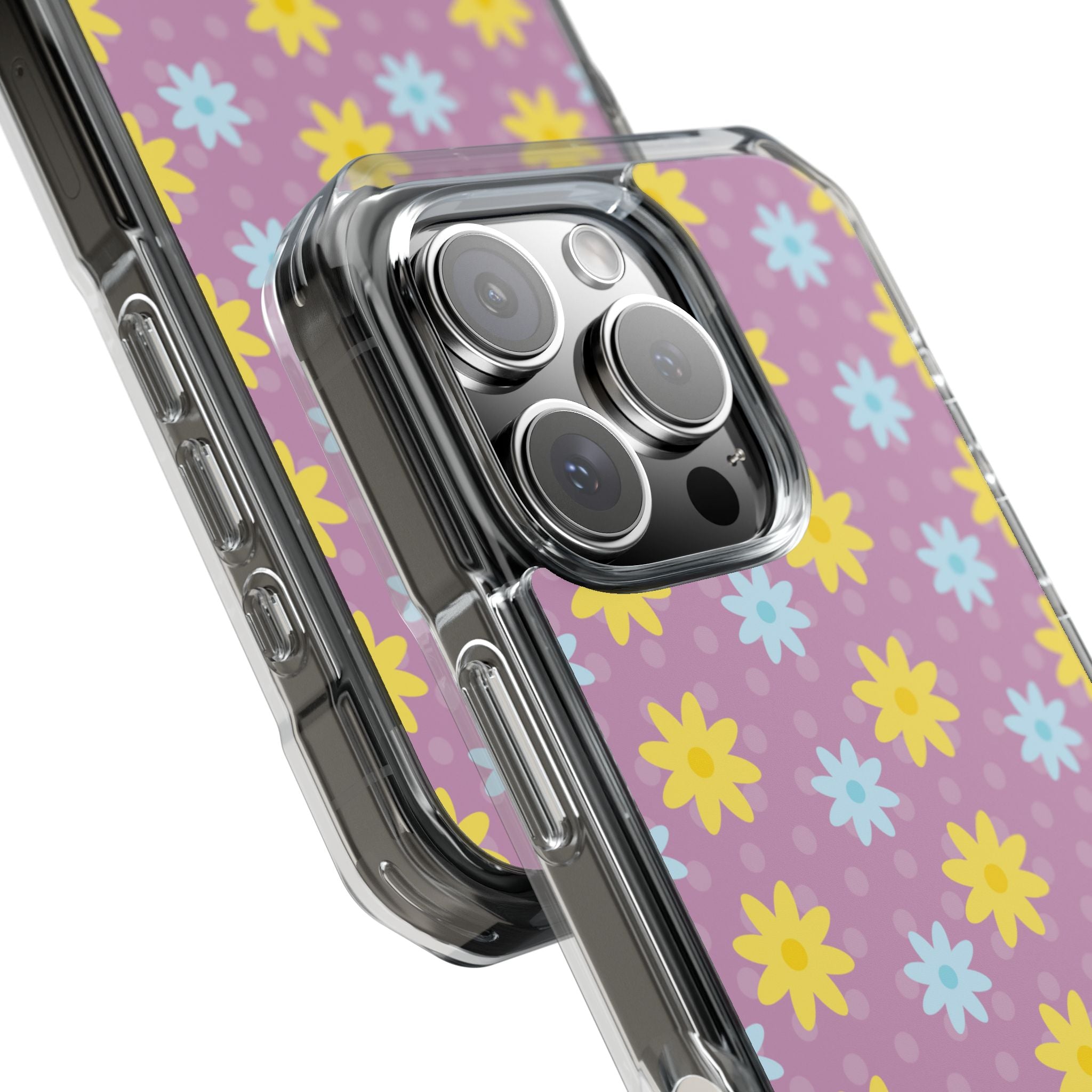 Flower Dots Dance iPhone Case - Impact