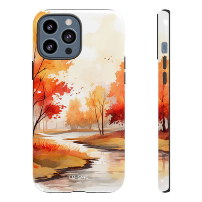Autumn Leaves Dance - iPhone Case