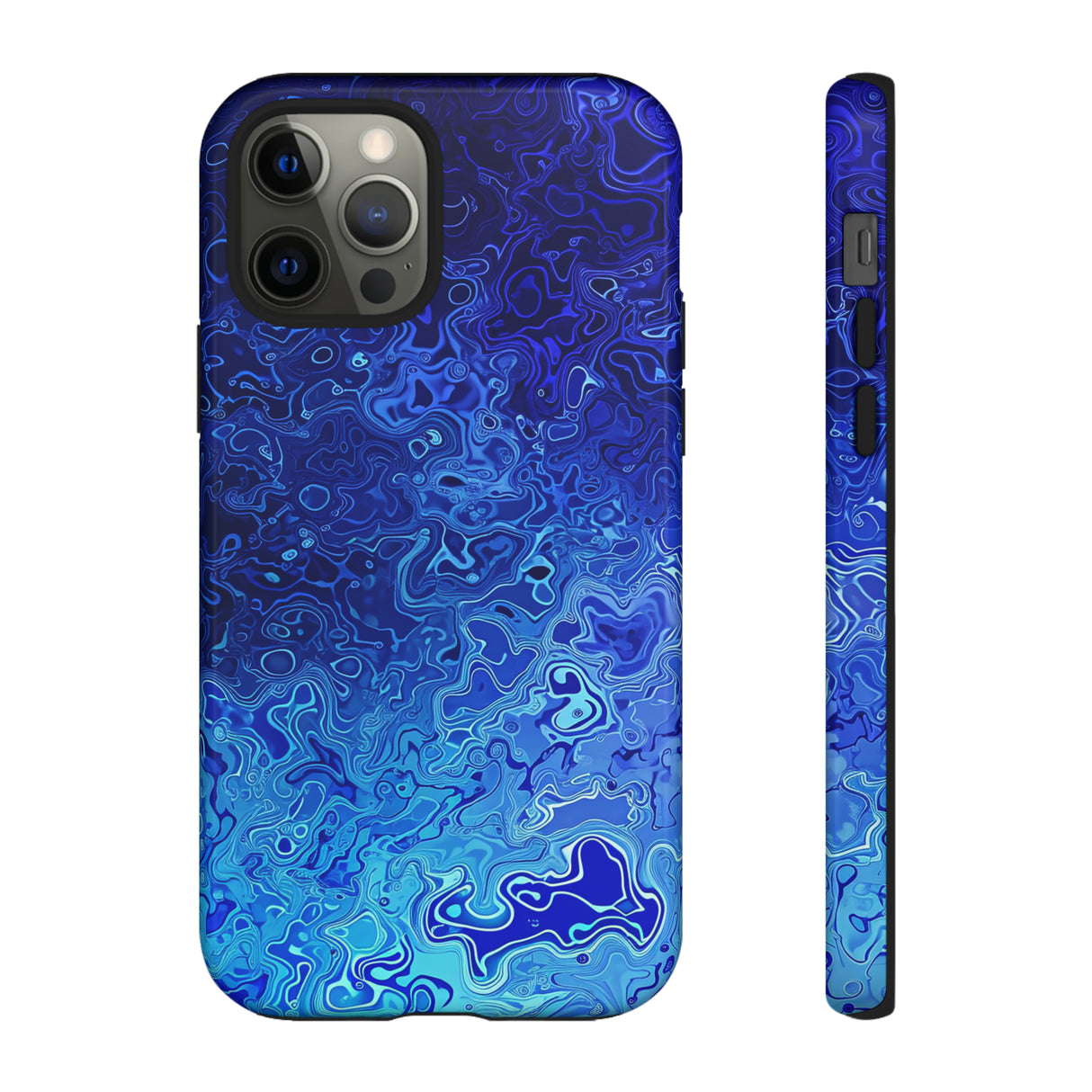 AI Fusion: Metallic Gradient - Protective Phone Case