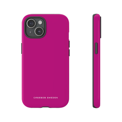 Medium Violet Red iPhone 15 - Tough Phone Case