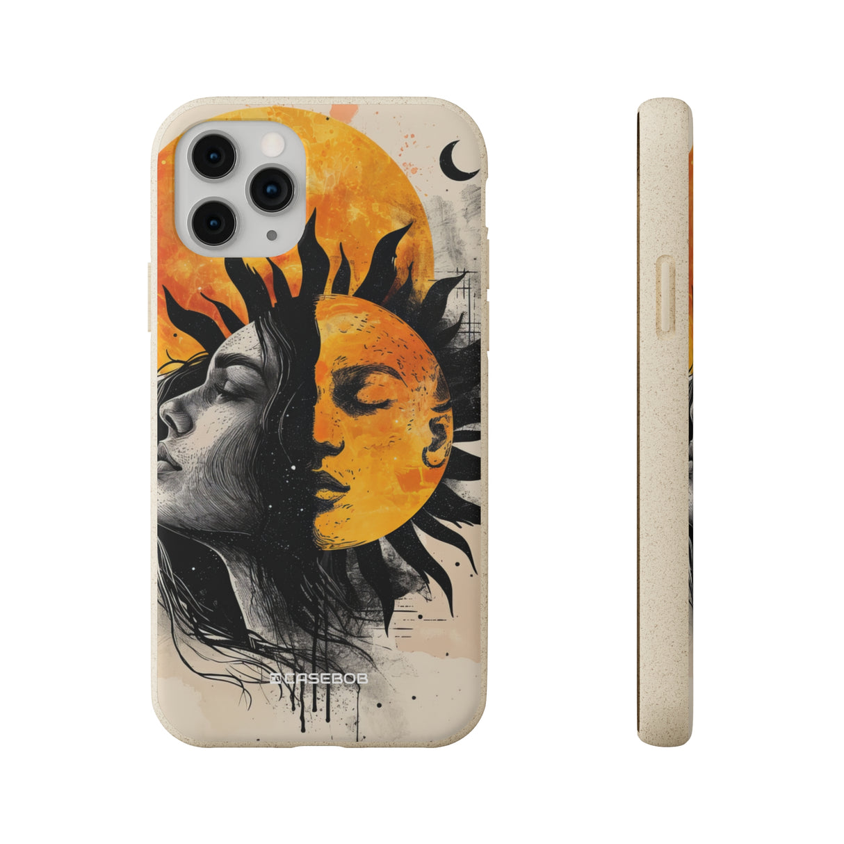 Sunlit Duality | Biodegradable Phone Case