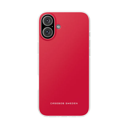 Crimson iPhone 16 - Flexi Phone Case