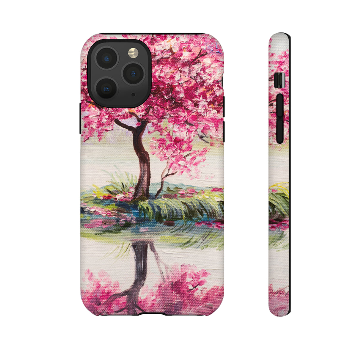 Oil painting - Oriental Cherry Tree - Protective Phone Case