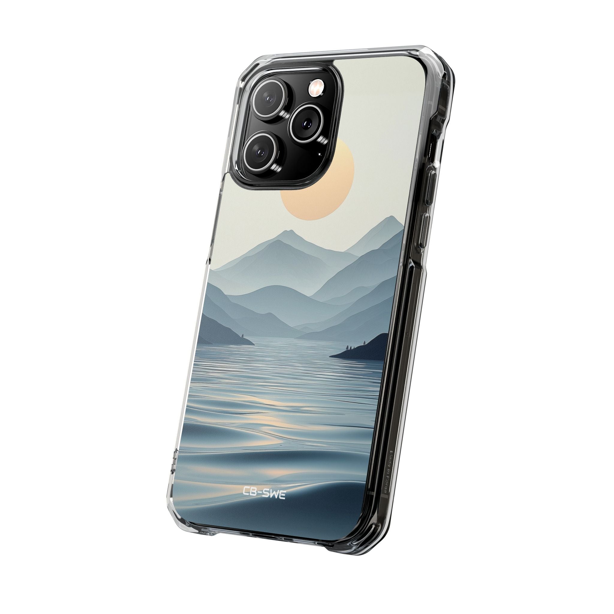 Gentle Waves Reflect iPhone Case - Impact