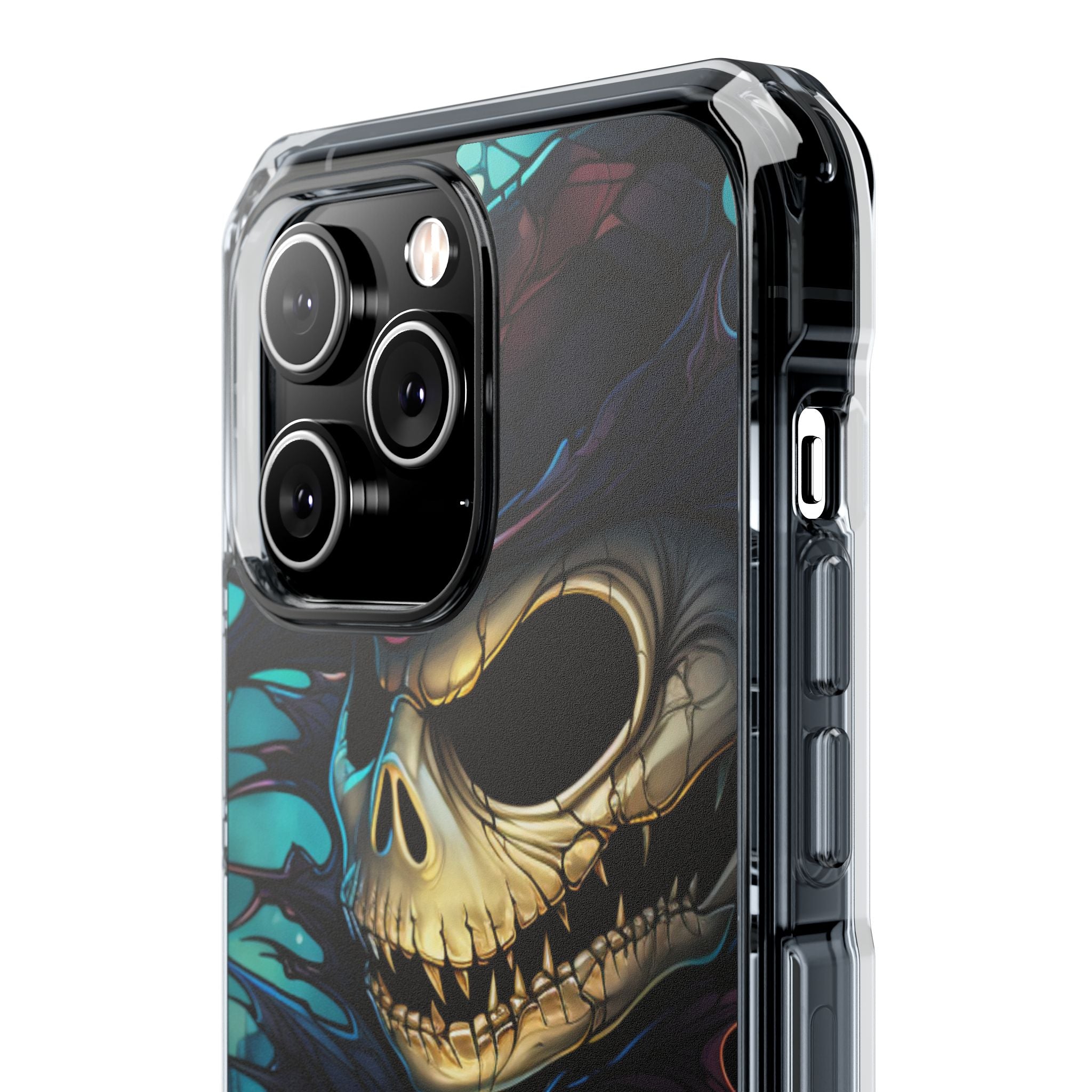 Skull Grins Brightly iPhone Case - Impact