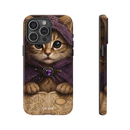 Mystical Wizard Cat - iPhone Case