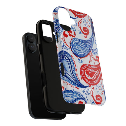 Vibrant Paisley Swirls iPhone 16 - Tough+