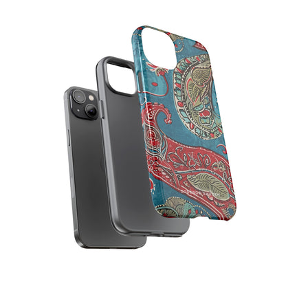 Vintage Paisley Elegance iPhone 14 - Tough Phone Case