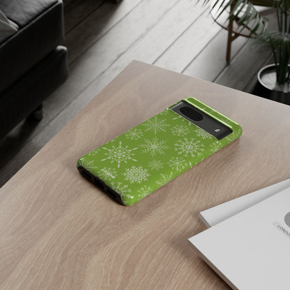 Snowflakes Dance Whimsically - Google Pixel Case
