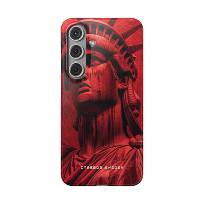 Zen Red Liberty Vision Samsung S24 - Slim Phone Case