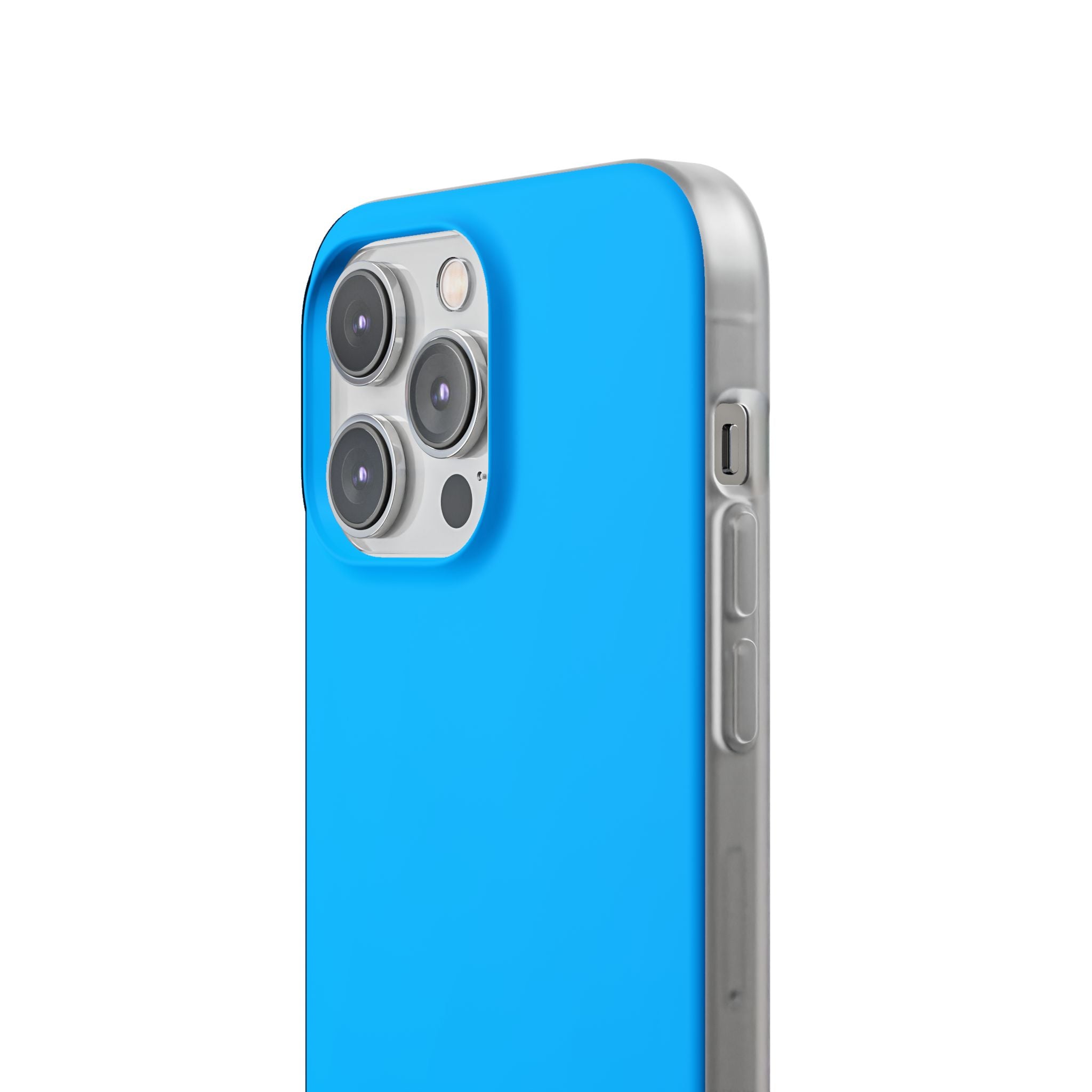 Deep Sky Blue | Phone Case for iPhone (Flexible Case)