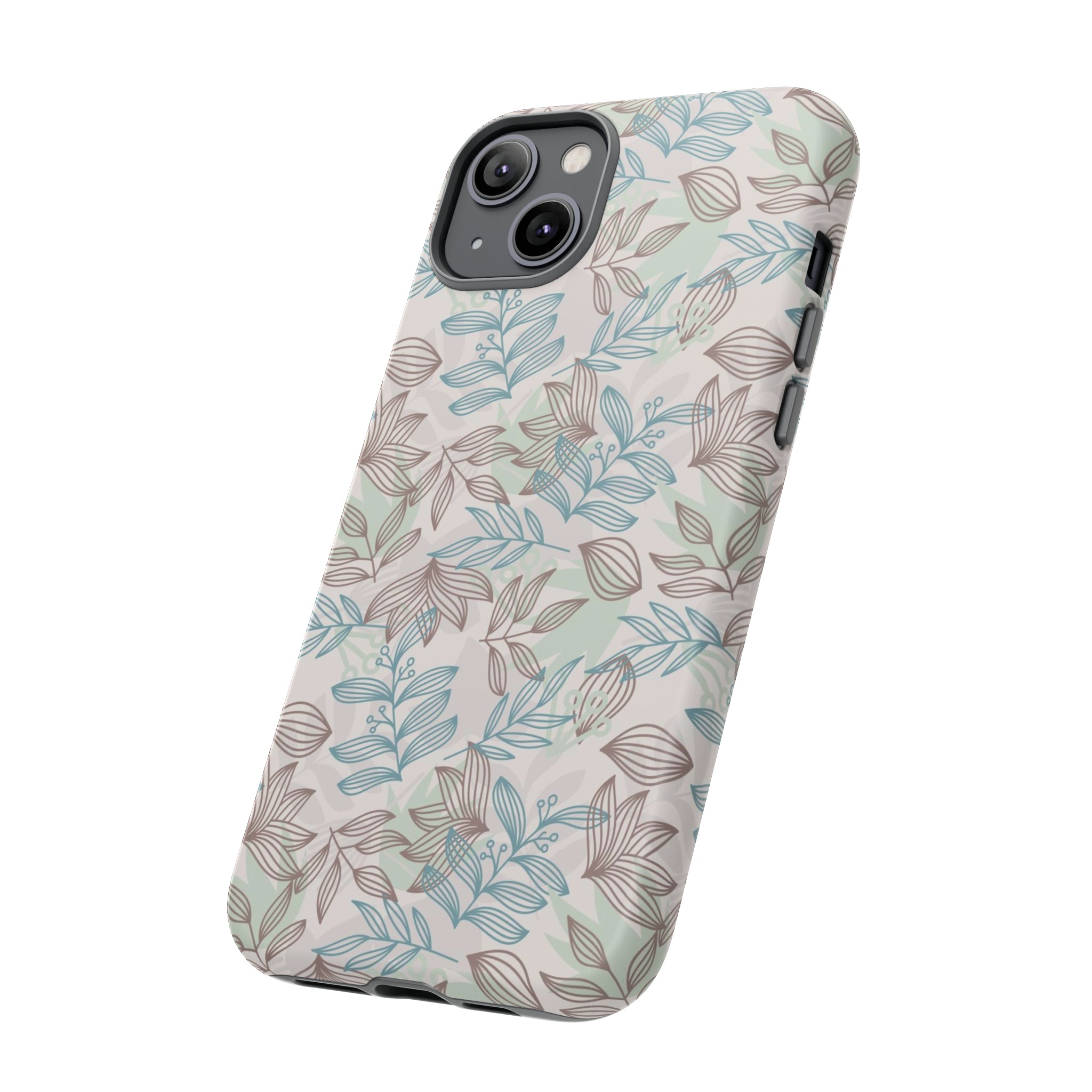 Minty Leaf - Protective Phone Case