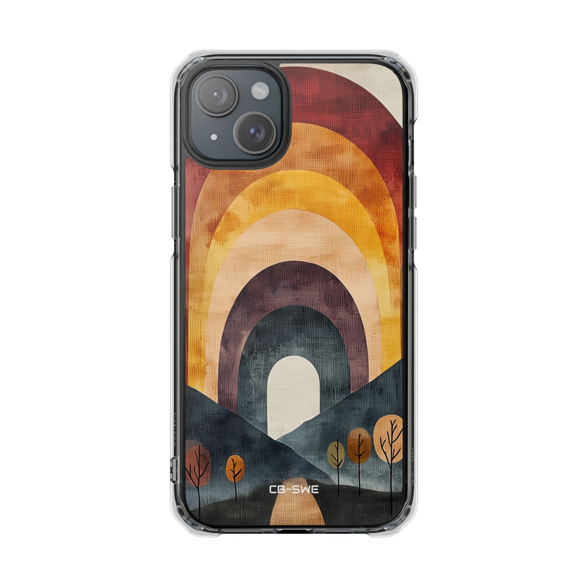 Earthy Arches Embrace iPhone Case - Impact