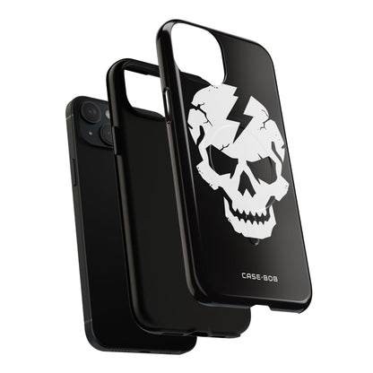 Lightning Skull iPhone 15 Plus Case - Tough+